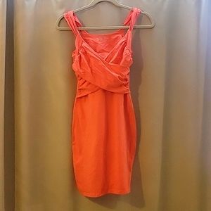 Victoria's Secret coral dress, Size XS.